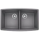 BLANCO PERFORMA U 2, CONCRETE GRAY