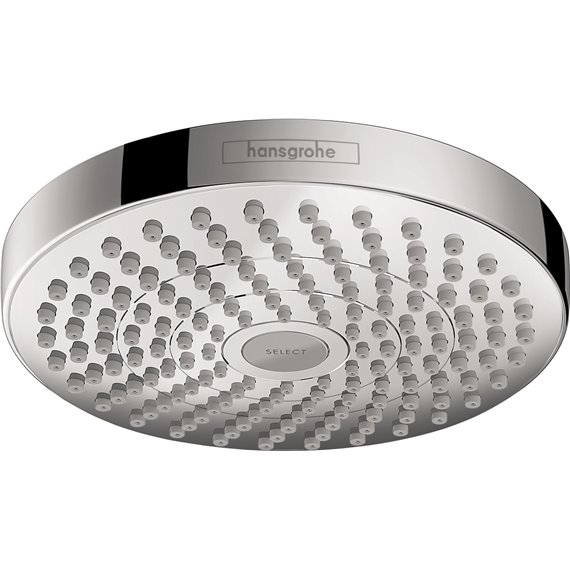 HANSGROHE CROMA SELECT S 180 2-JET SHOWERHEAD 