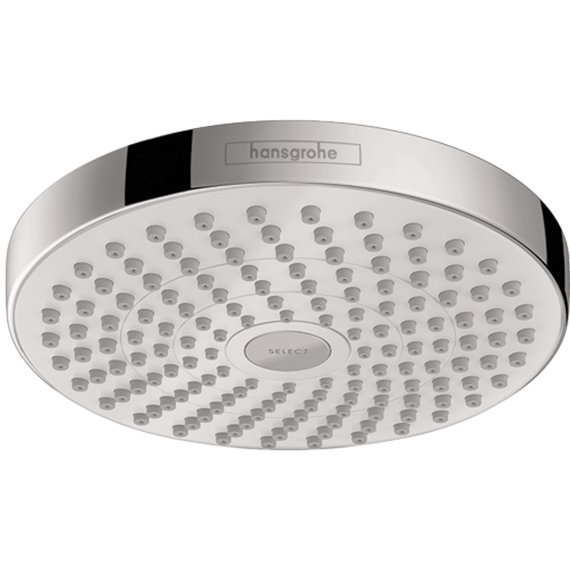 HANSGROHE CROMA SELECT S 180 2-JET OVERHEAD SHOWER, 1.8 GPM 