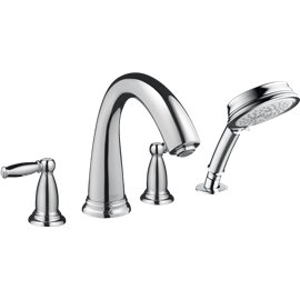 HANSGROHE SWING C 4-HOLE ROMAN TUB SET TRIM WITH LEVER...