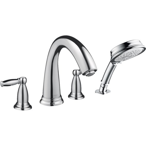 HANSGROHE SWING C 4-HOLE ROMAN TUB SET TRIM WITH LEVER HANDLES WITH 1.