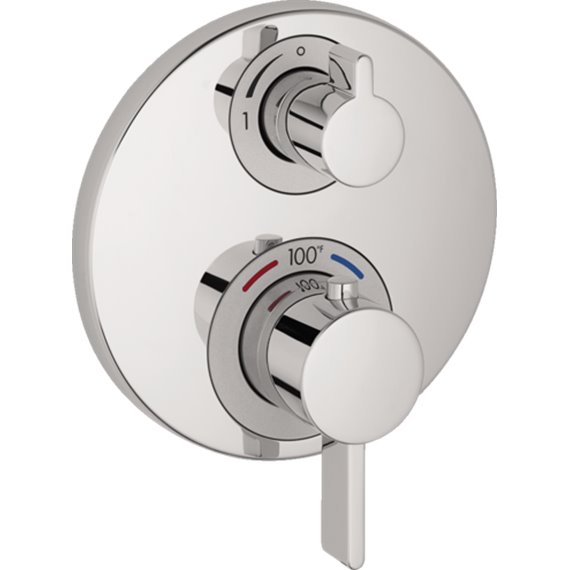HANSGROHE ROUND THERMOSTATIC TRIM WITH VOLUME CONTROL 