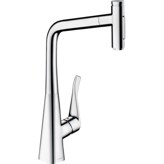 HANSGROHE METRIS SELECT KITCHEN FAUCET, 2-SPRAY PULL-OUT 