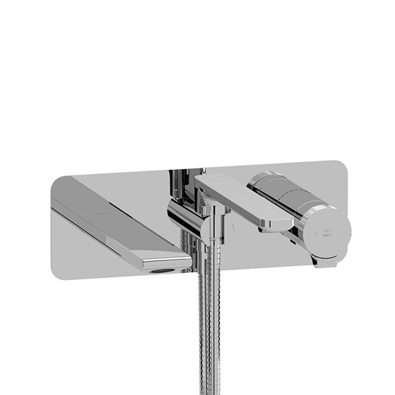 Riobel Fresk FR21 Wall-mount Type T/P (thermo/pressure balance) coaxial tub filler with hand shower
