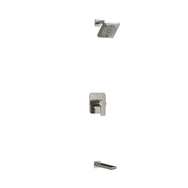 Riobel Fresk KIT4744FR Type T/P (thermostatic/pressure balance) ½" coaxial 2-way no share with shower head and tub spout 2