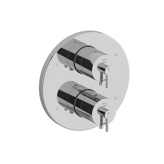 Riobel GS TGS88 4-way no share Type T/P (thermostatic/pressure balance) coaxial valve trim