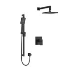 Riobel Kubik 2-Way Shower System Trim with Hand Shower and Shower Head TKIT323US