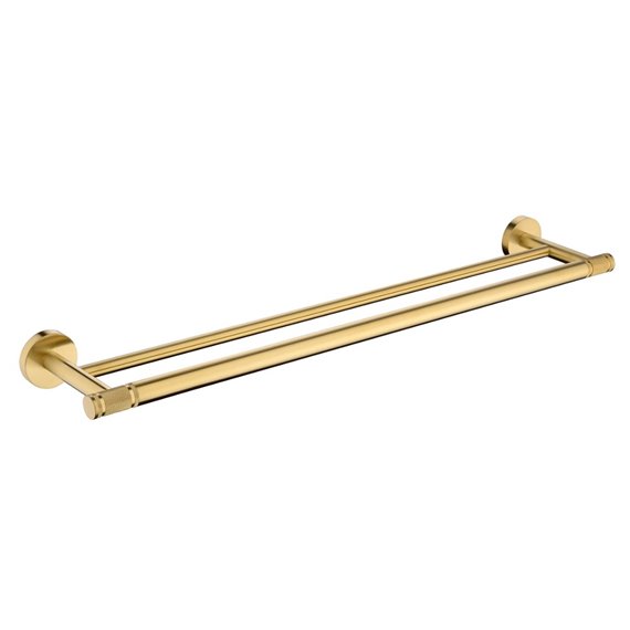 Virta Rose 24 Inch Double Towel Bar