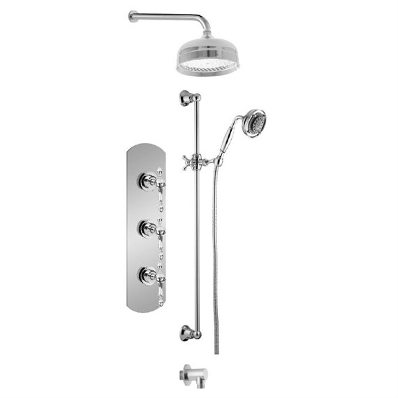 AQUADESIGN DISEGNO™ CHOPIN SHOWER SYSTEM  3711CHL