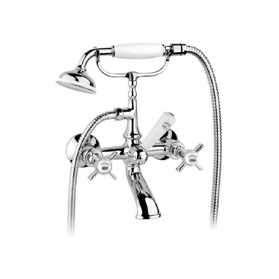 AQUADESIGN DISEGNO™ NOSTALGIA WALL MOUNT TUB FILLER  R2522X