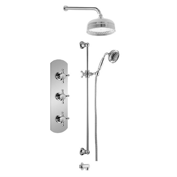 AQUADESIGN DISEGNO™ QUEEN SHOWER SYSTEM  3711QX