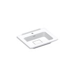 AQUADESIGN SONIA EPOQUE 24” TOP SOLID SURFACE - MATTE WHITE