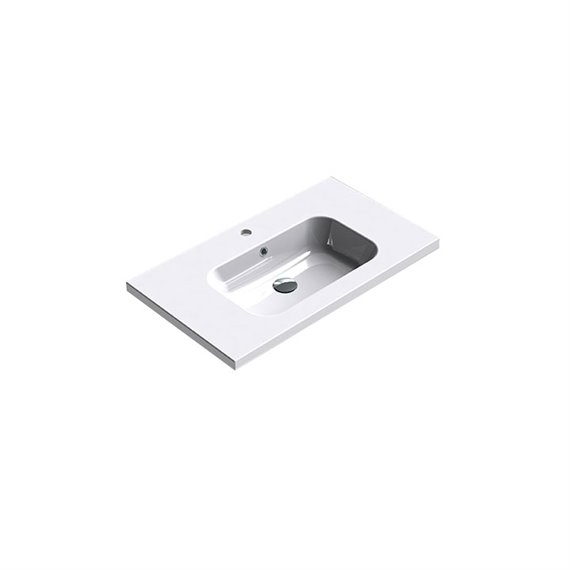 AQUADESIGN SONIA PLAY 32 32” SX9 BASIN CERAMIC COUNTERTOP