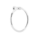 AQUADESIGN MAIER MUSE DIAMOND TOWEL RING  12002