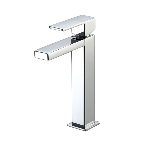 AQUADESIGN MAIER KUADRAT TALL SINGLE HOLE LAV  48104