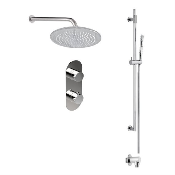 AQUADESIGN DISEGNO™  SHOWER SYSTEM  SYSTEMX10SF