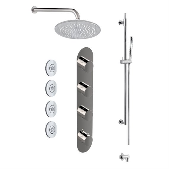 AQUADESIGN DISEGNO™  SHOWER SYSTEM  SYSTEMX18