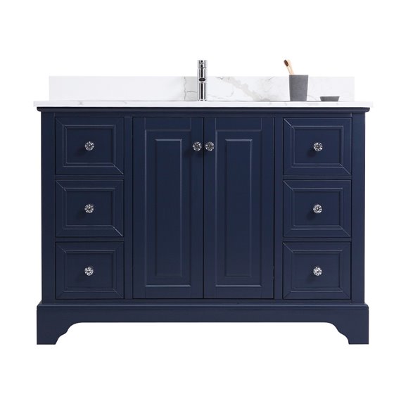 Virta 48 Inch Dalia Floor Mount Single Sink Vanity