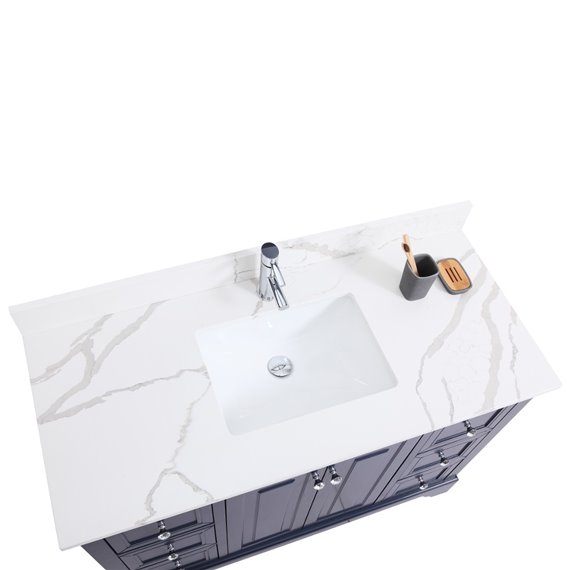 Virta 48 Inch Dalia Floor Mount Single Sink Vanity