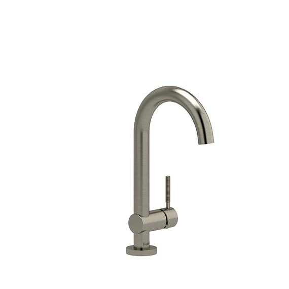 Riobel RIU Knurled RU00KN Single hole lavatory faucet without drain