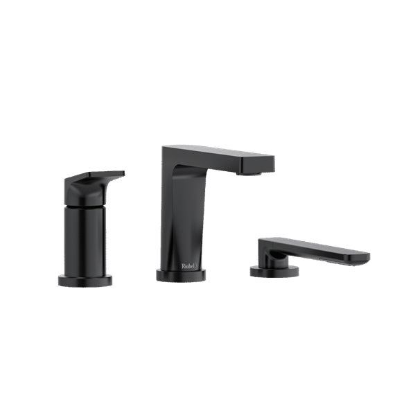 Riobel Ode TOD16 3-piece Type P (pressure balance) deck-mount tub filler with hand shower trim (Without Rough-in)