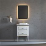 Virta 24 Inch Whitestar Floor Mount Single Vessel Sink Vanity