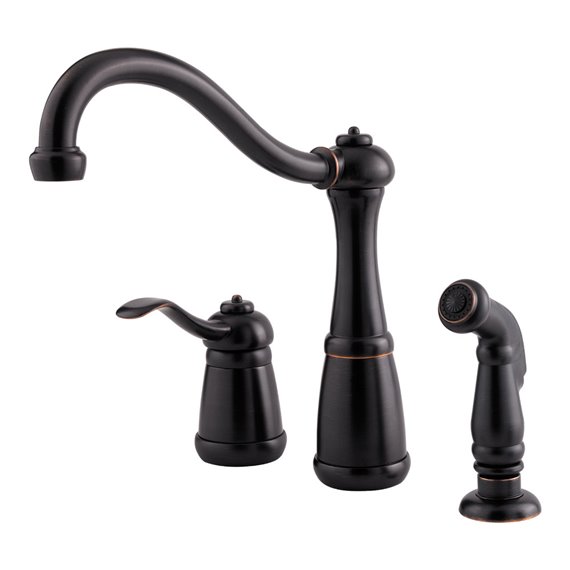 Pfister Marielle 1-Handle Kitchen Faucet with Side Spray 