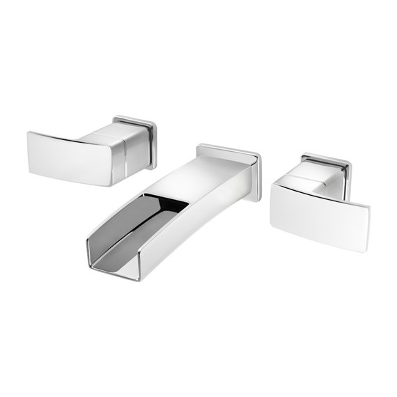 Pfister Kenzo 2-Handle Wall Mount Bathroom Faucet 