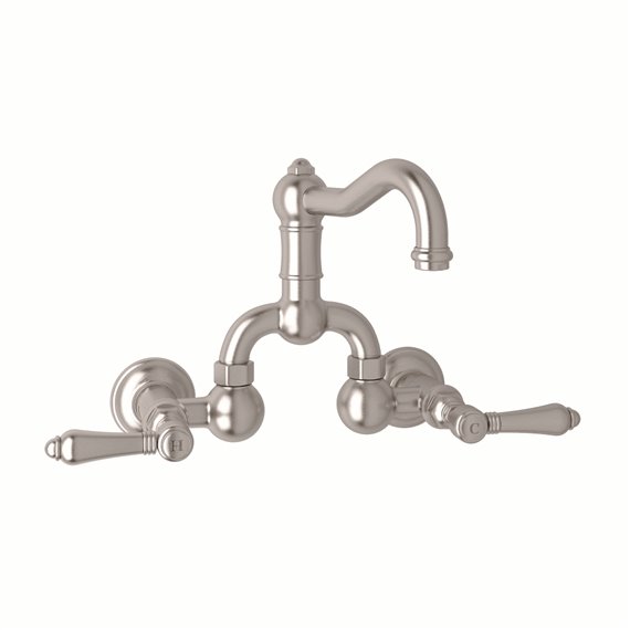 ROHL Acqui® Wall Mount Bridge Lavatory Faucet