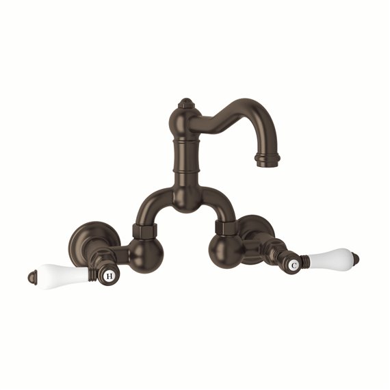 ROHL Acqui® Wall Mount Bridge Lavatory Faucet