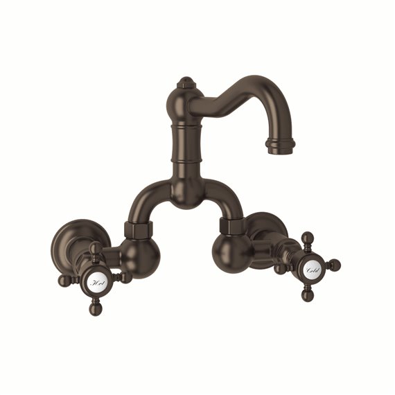 ROHL Acqui® Wall Mount Bridge Lavatory Faucet