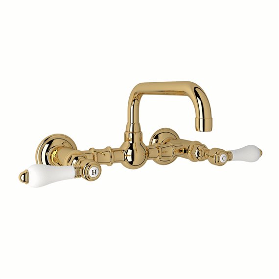 ROHL Acqui® Wall Mount Bridge Lavatory Faucet