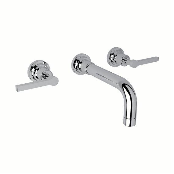 ROHL Lombardia® Wall Mount Widespread Lavatory Faucet