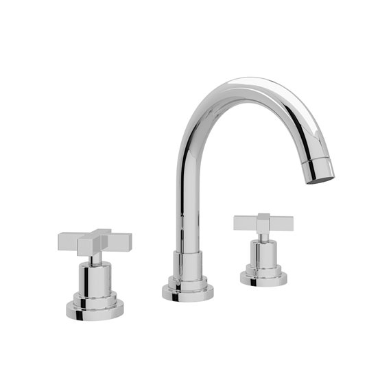 ROHL Lombardia® C-Spout Widespread Lavatory Faucet