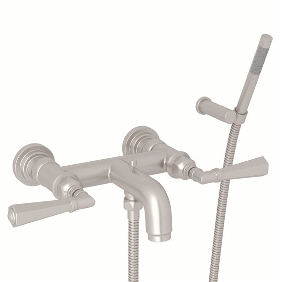 ROHL San Giovanni™ Wall Mount Exposed Tub Filler With Handshower