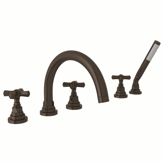 ROHL San Giovanni™ 5-Hole Deck Mount Tub Filler