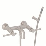 ROHL Campo™ Wall Mount Exposed Tub Filler With Handshower
