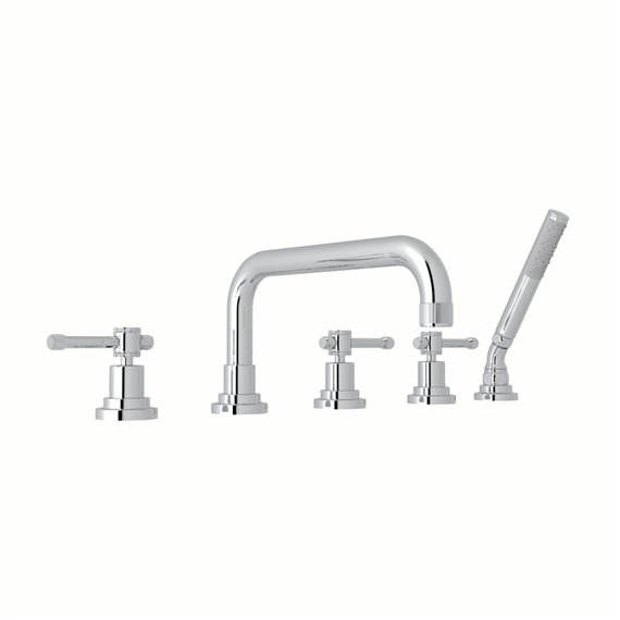 ROHL Campo™ 5-Hole Deck Mount Tub Filler