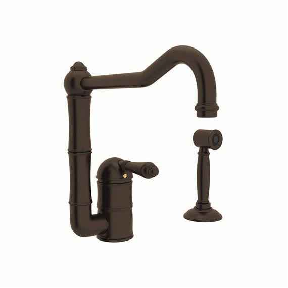 ROHL Acqui® Column Spout Kitchen Faucet With Sidespray