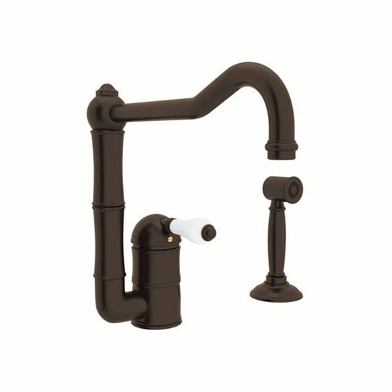 ROHL Acqui® Column Spout Kitchen Faucet With Sidespray
