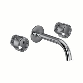 ROHL Eclissi™ Wall Mount Widespread Lavatory Faucet -... 2
