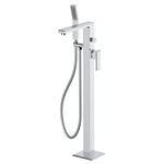 Empyrean ZEN91  Zenith  2-way Type T (thermostatic) coaxial floor-mount tub filler with hand shower