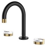 Empyrean GK08 Golden Night  8" Widespread Lavatory Faucet with Marble
