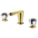 Empyrean JDECR08 Jade 8" Widespread Lavatory Faucet with Crystal