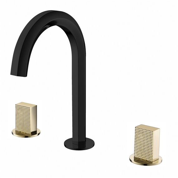 Empyrean TERS08 Terra 8" Widespread Lavatory Faucet with Knurled Square Handle