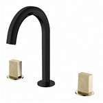Empyrean TERS08 Terra 8" Widespread Lavatory Faucet with Knurled Square Handle