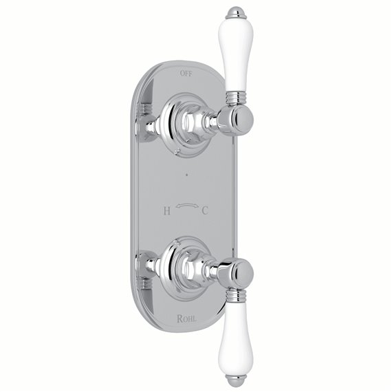 ROHL House of Rohl® 1/2" Thermostatic Trim with Diverter