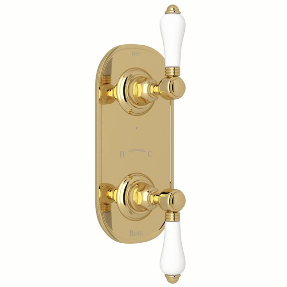 ROHL House of Rohl® 1/2" Thermostatic Trim with Diverter