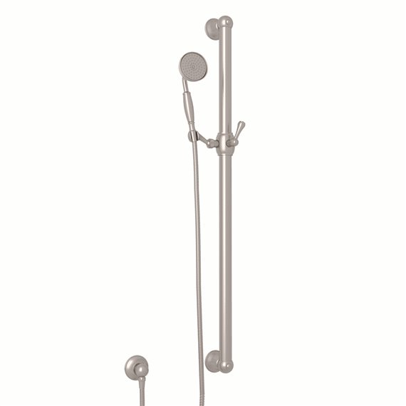 ROHL Handshower Set With 39" Grab Bar and Single Function Handshower