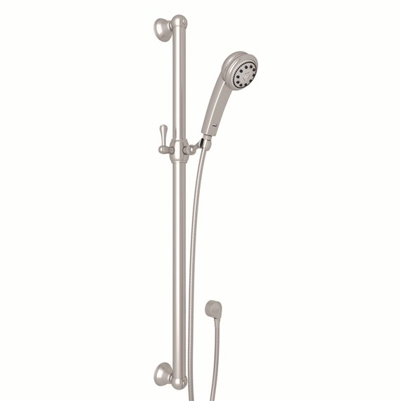 ROHL Handshower Set With 39" Grab Bar and 3-Function Handshower